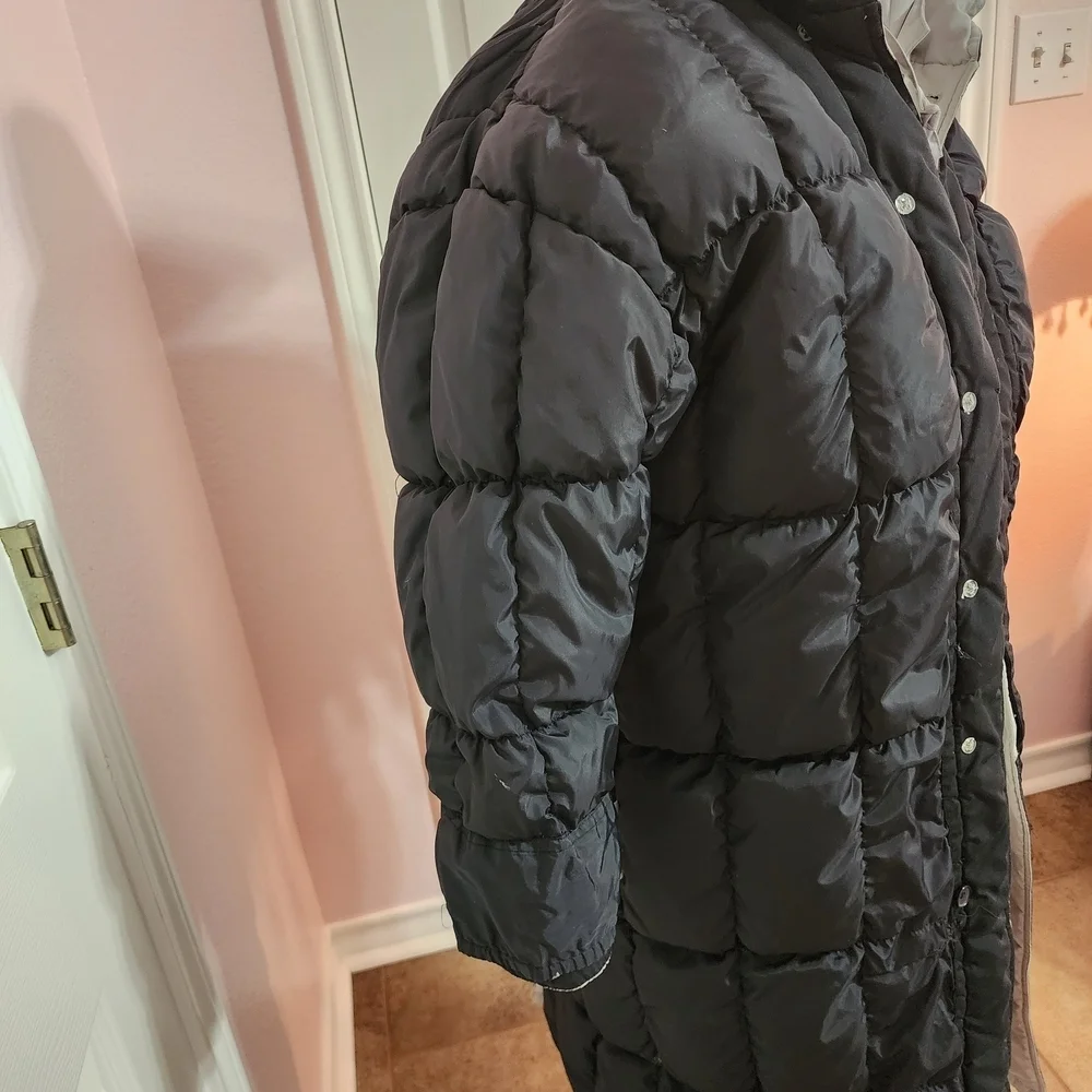 Women's Gray Hooded Coat